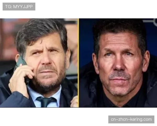 场边镜头：马竞主帅西蒙尼因一次边路反抢未果，激动地向第四官员展示数据板